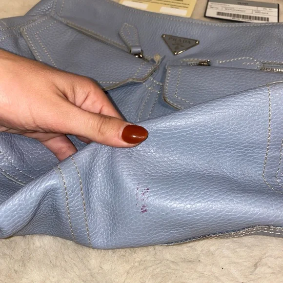 Authentic Prada bufalo pocket hobo - Picture 9 of 9